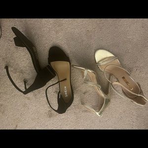 2 high heels. Never worn